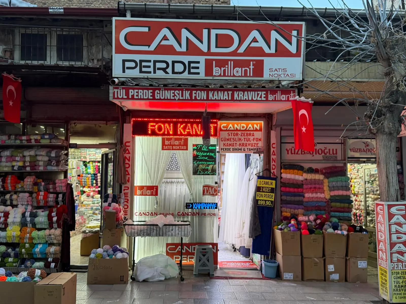Candan Perde - atölyemizden bir kare